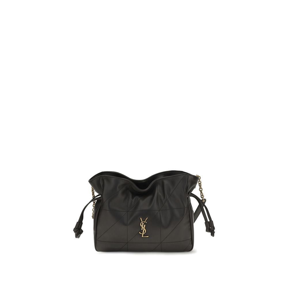 Saint Laurent Black Aries Clutch Bag