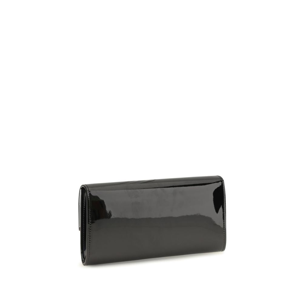Jimmy Choo Black Leather Wallet