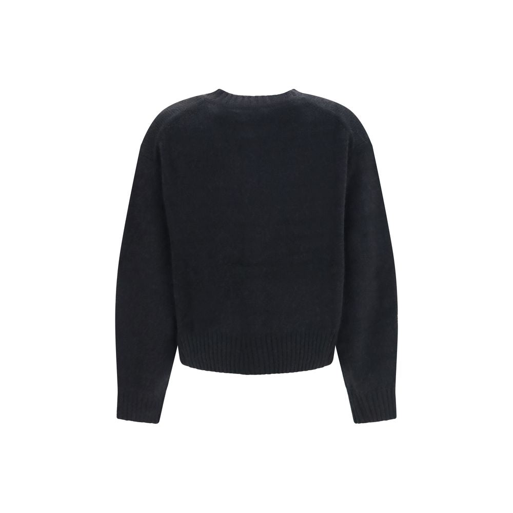 Loulou De Saison Black Wool Cardigan