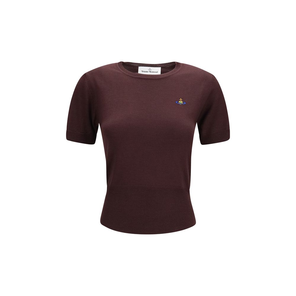 Vivienne Westwood Purple Wool T-Shirt