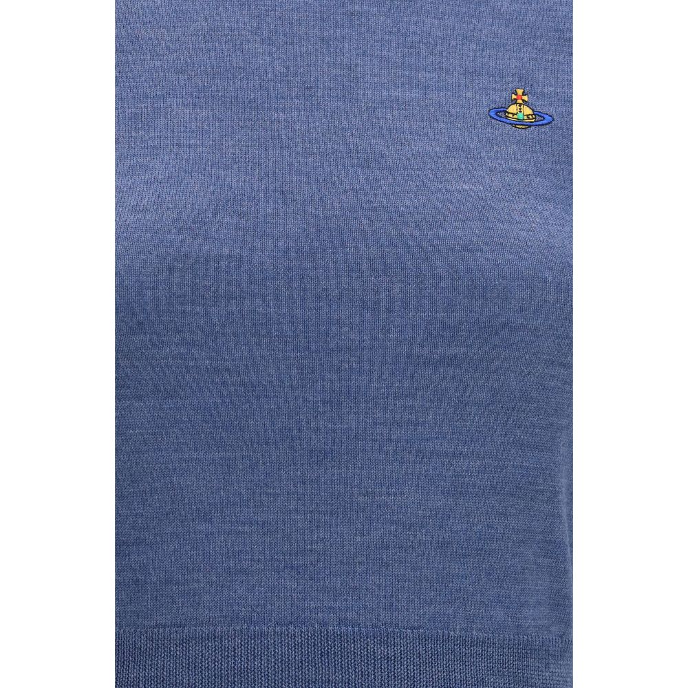 Vivienne Westwood Blue Wool Sweatshirt