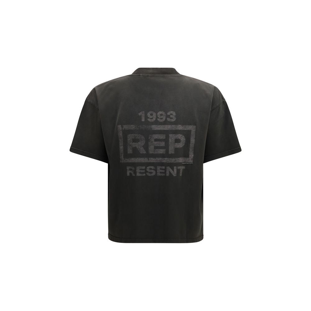 Represent Gray Cotton T-Shirt