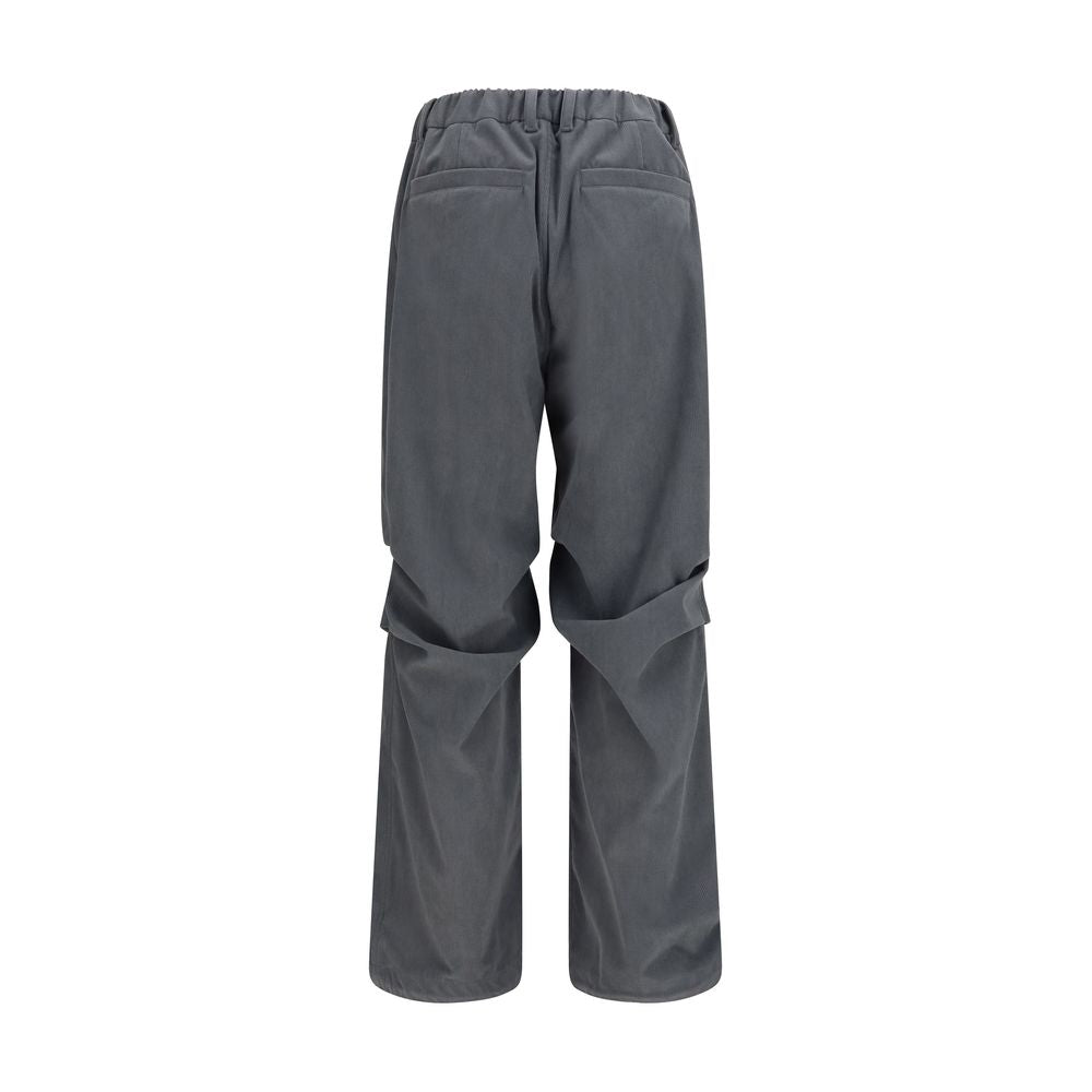 LAMINAR Gray Casual Pants