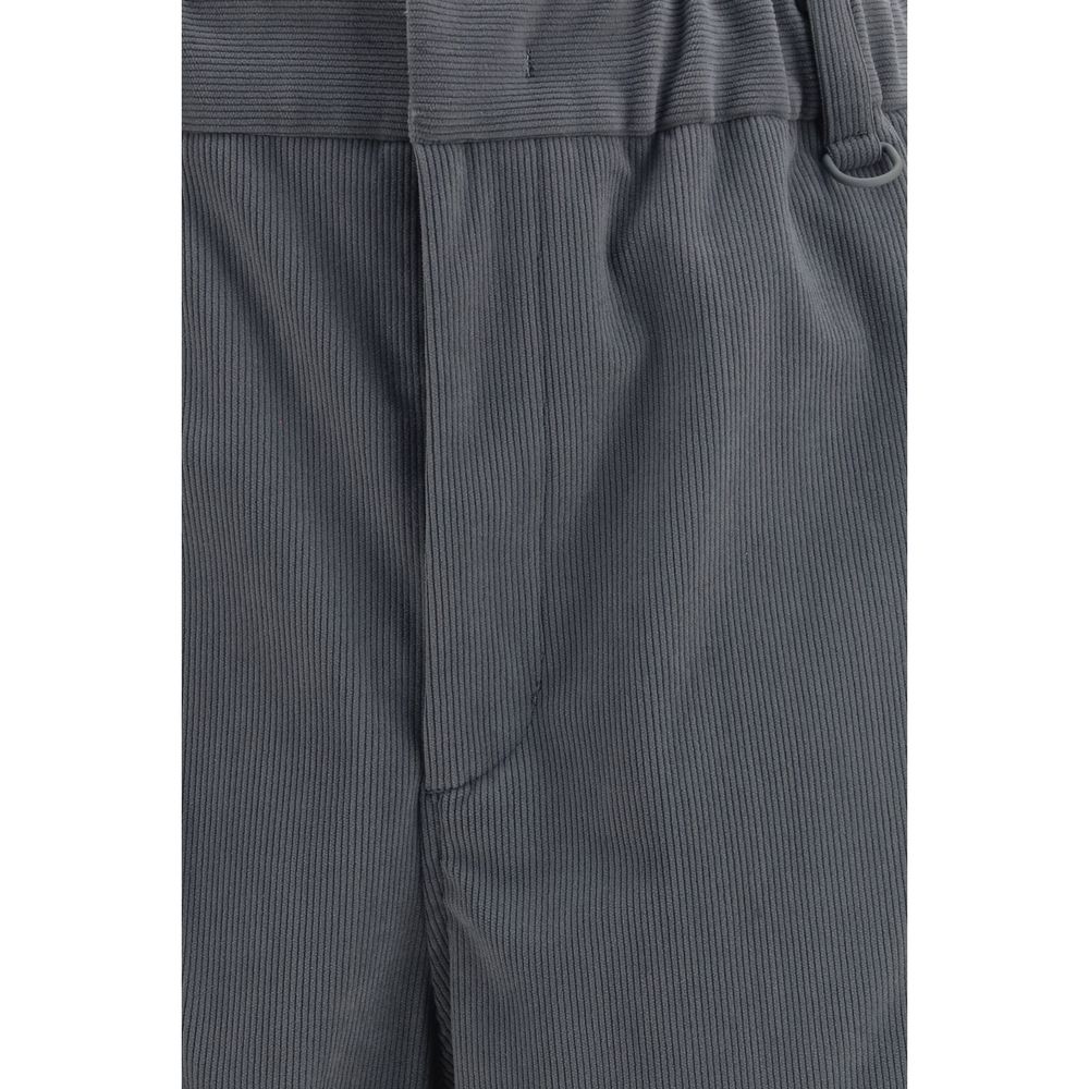 LAMINAR Gray Casual Pants