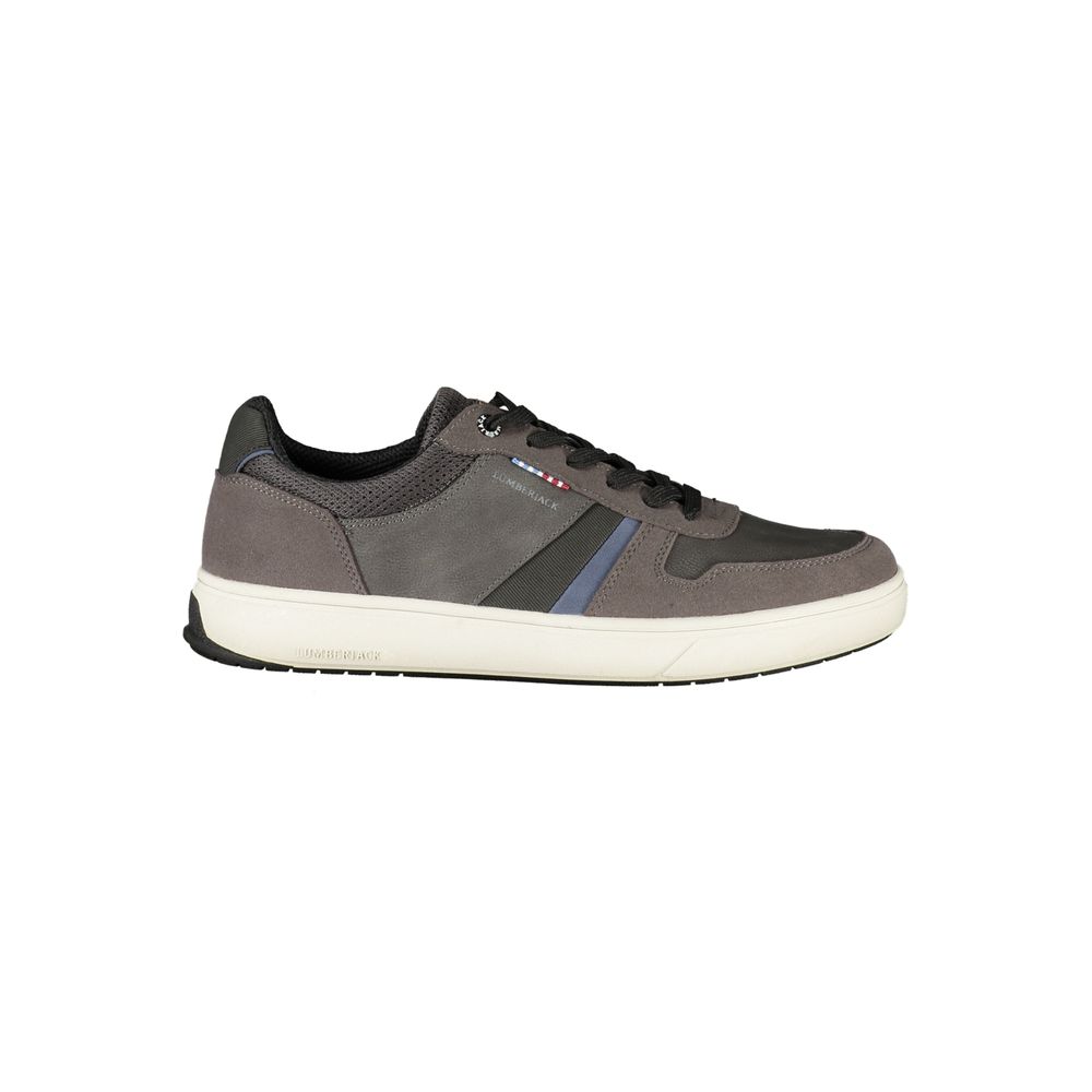 Lumberjack Gray Polyester Men's Sneaker