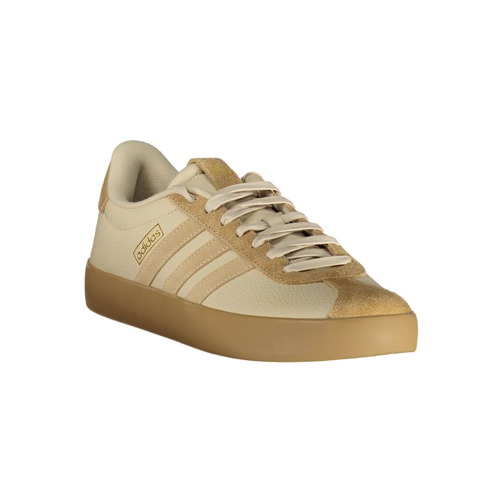 Adidas Beige Athletic Sneakers