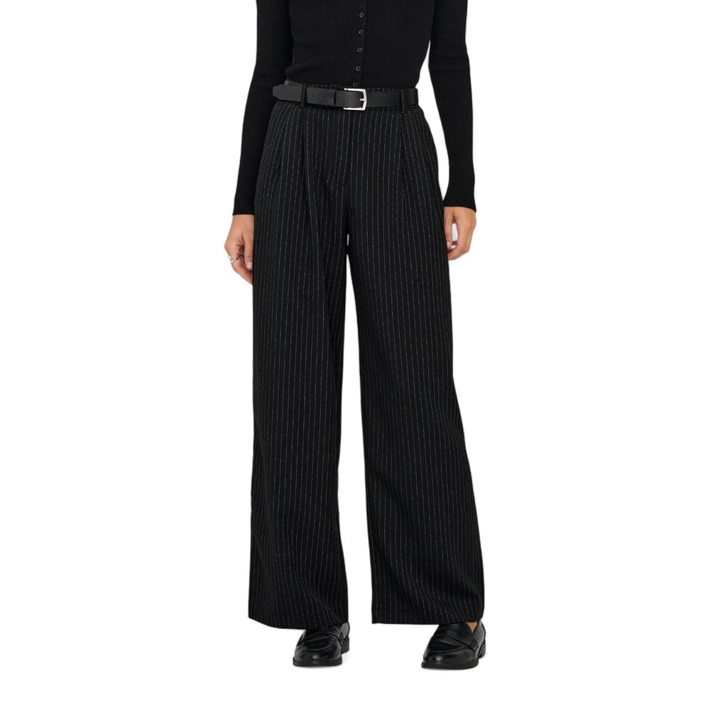 Only Black Recycled Casual Pants