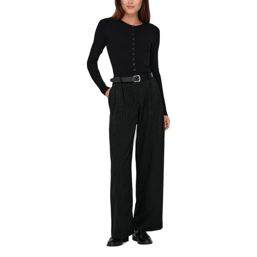 Only Black Recycled Casual Pants