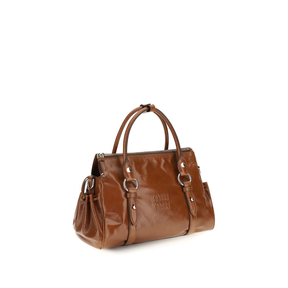 Miu Miu Brown Leather Handbag
