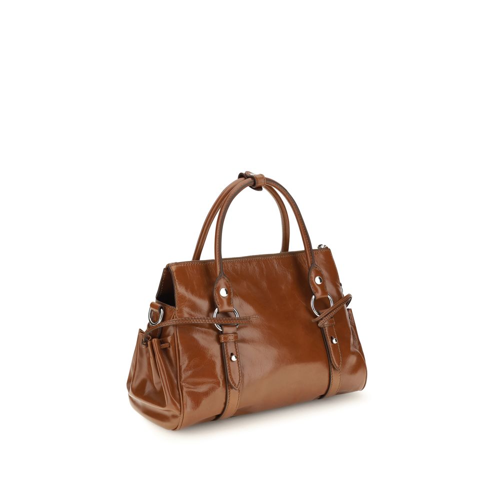 Miu Miu Brown Leather Handbag