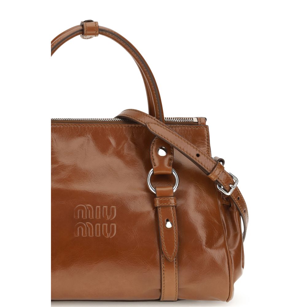 Miu Miu Brown Leather Handbag