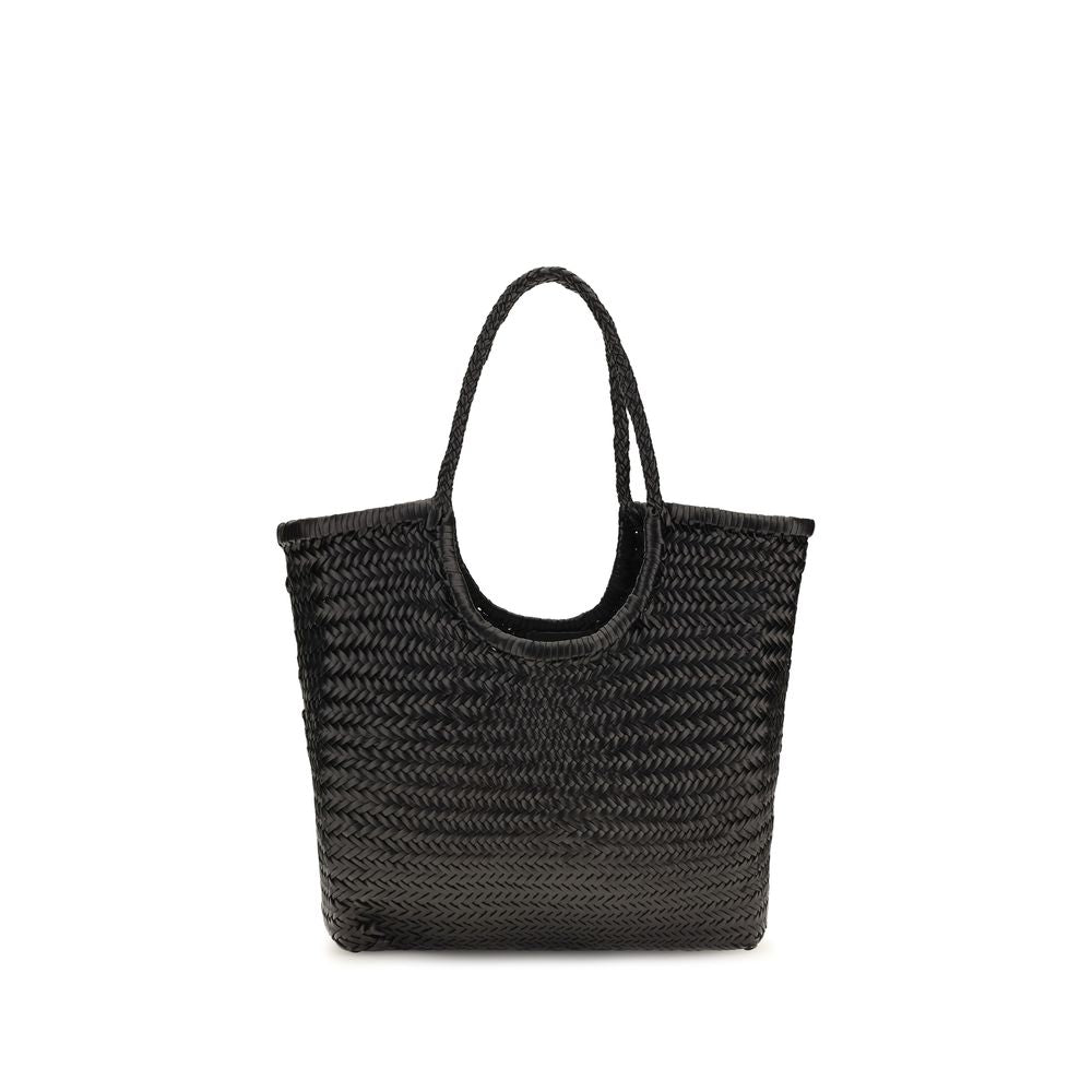 Dragon Diffusion Black Leather Handbag