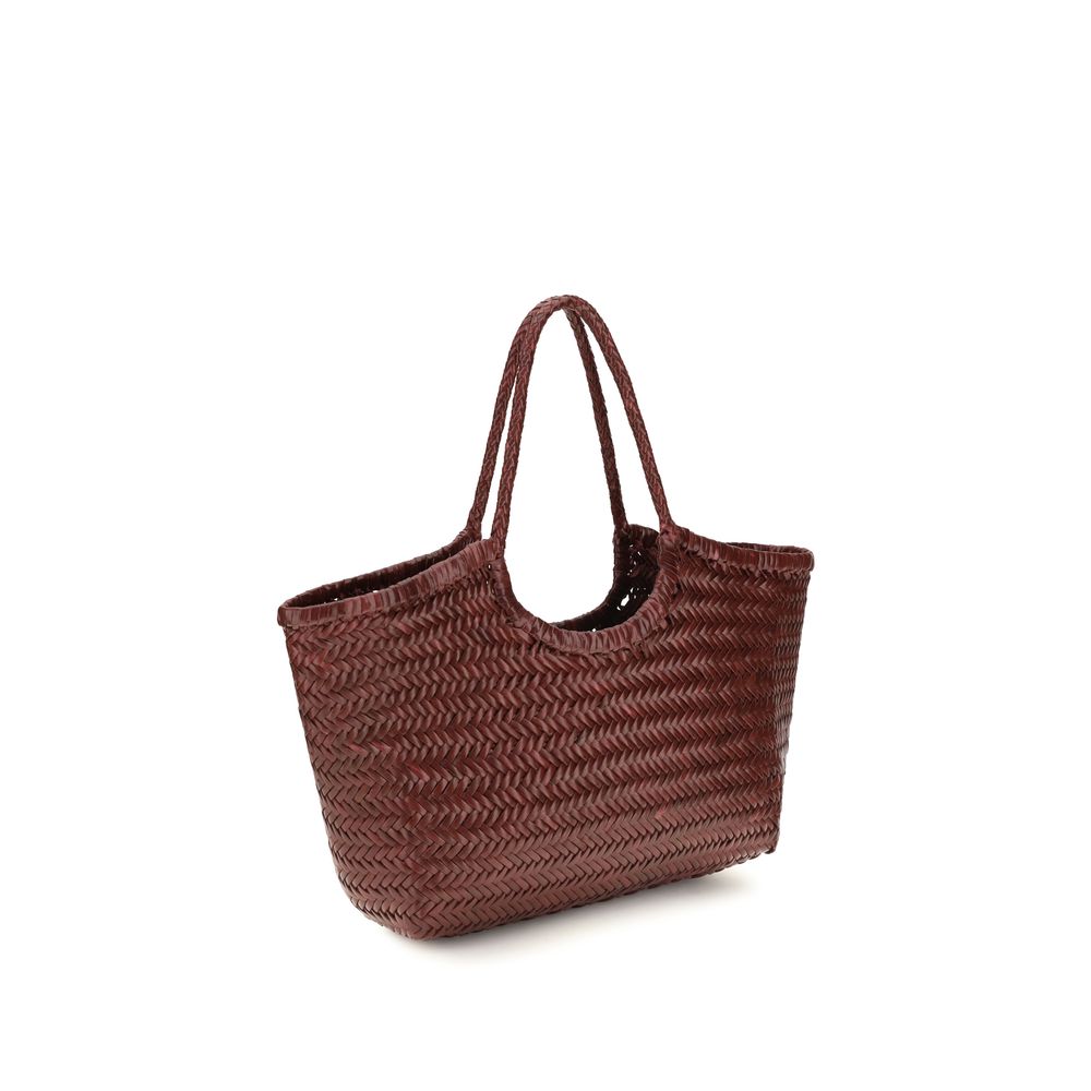 Dragon Diffusion Bordeaux Leather Handbag