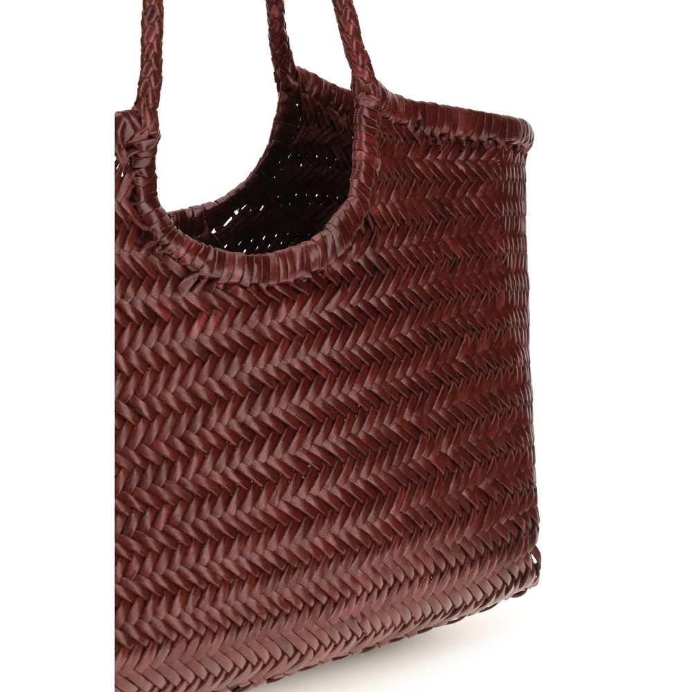 Dragon Diffusion Bordeaux Leather Handbag