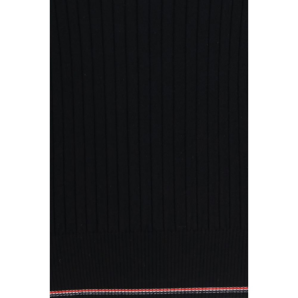 Thom Browne Black Wool Sweatshirt