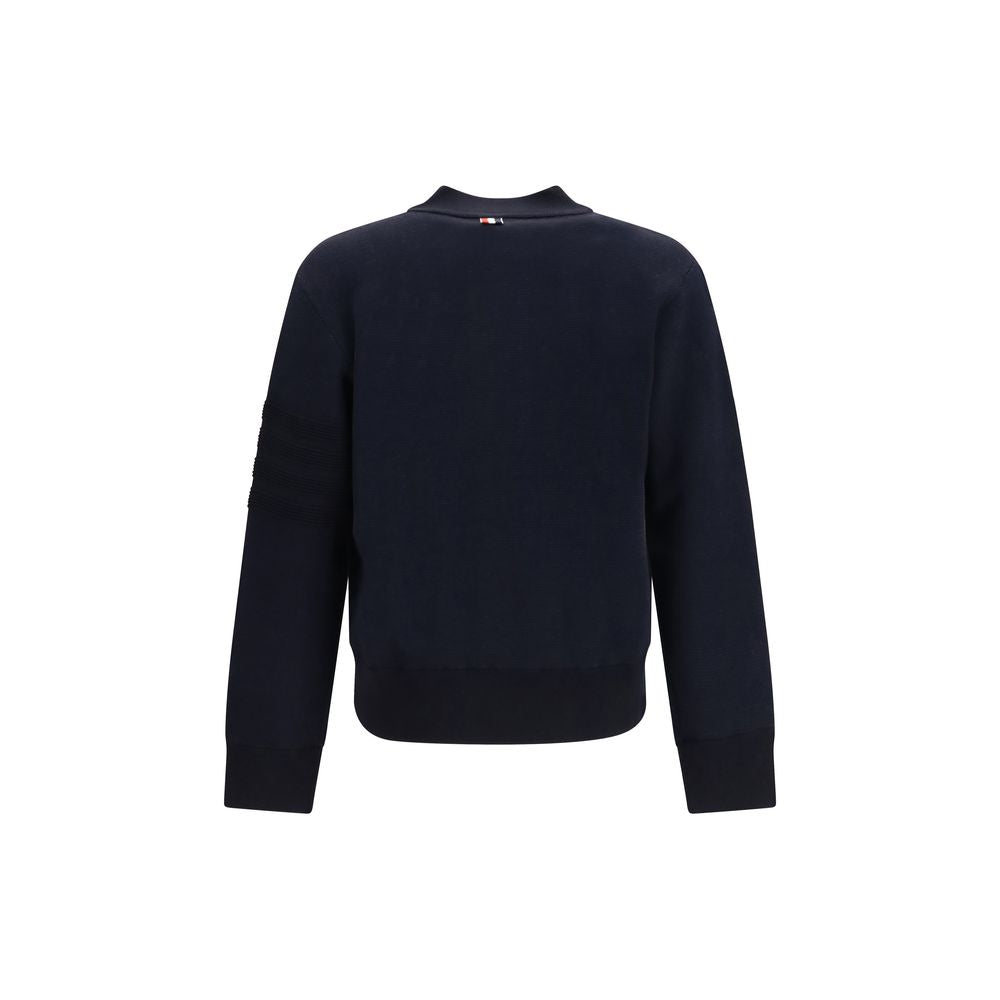 Thom Browne Blue Wool Oves Aries Bomber