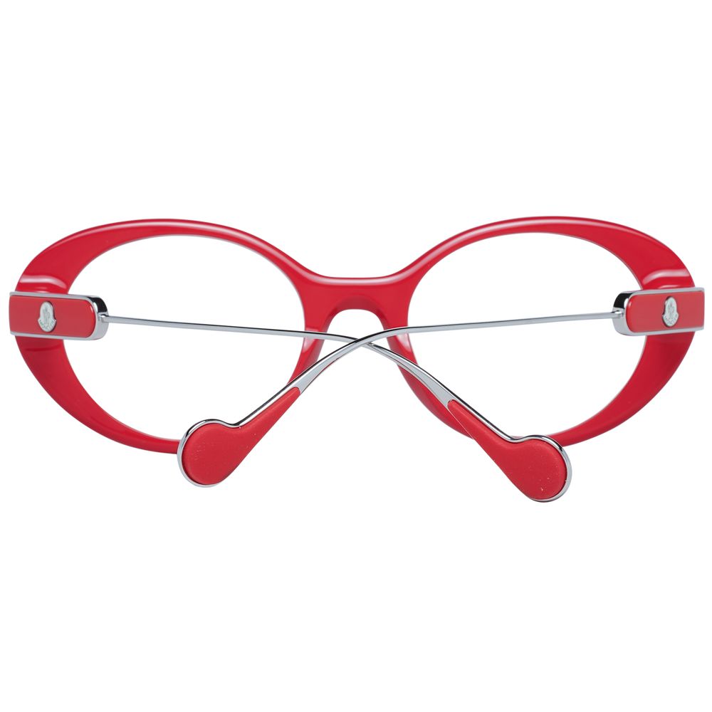 Moncler Red Metal & Plastic Glasses (Frames)