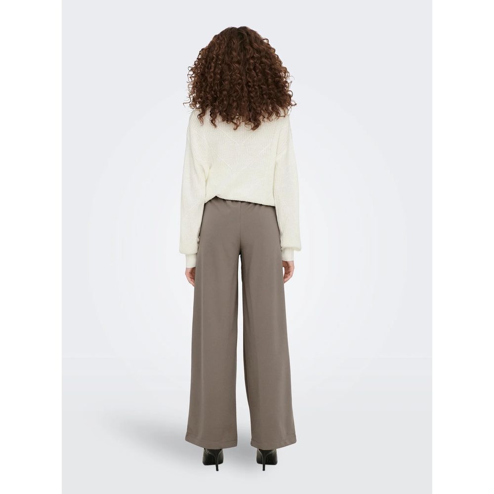 Jacqueline De Yong Brown Casual Pants