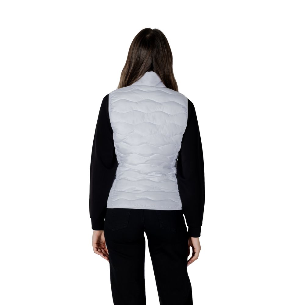 EA7 Emporio Armani White Sleeveless Jacket