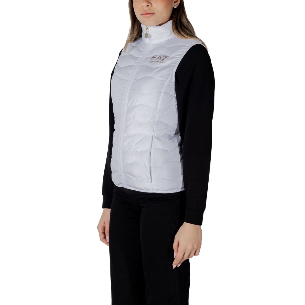 EA7 Emporio Armani White Sleeveless Jacket