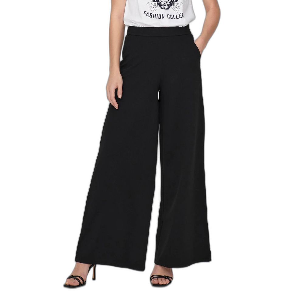 Jacqueline De Yong Black Recycled Casual Pants