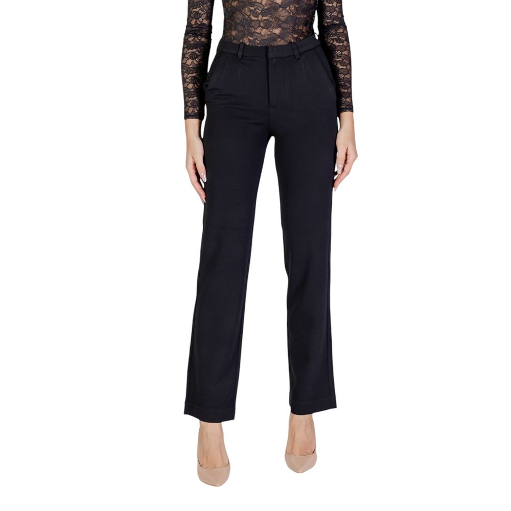 Only Black Recycled Flared Pants