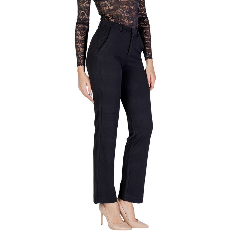 Only Black Recycled Flared Pants