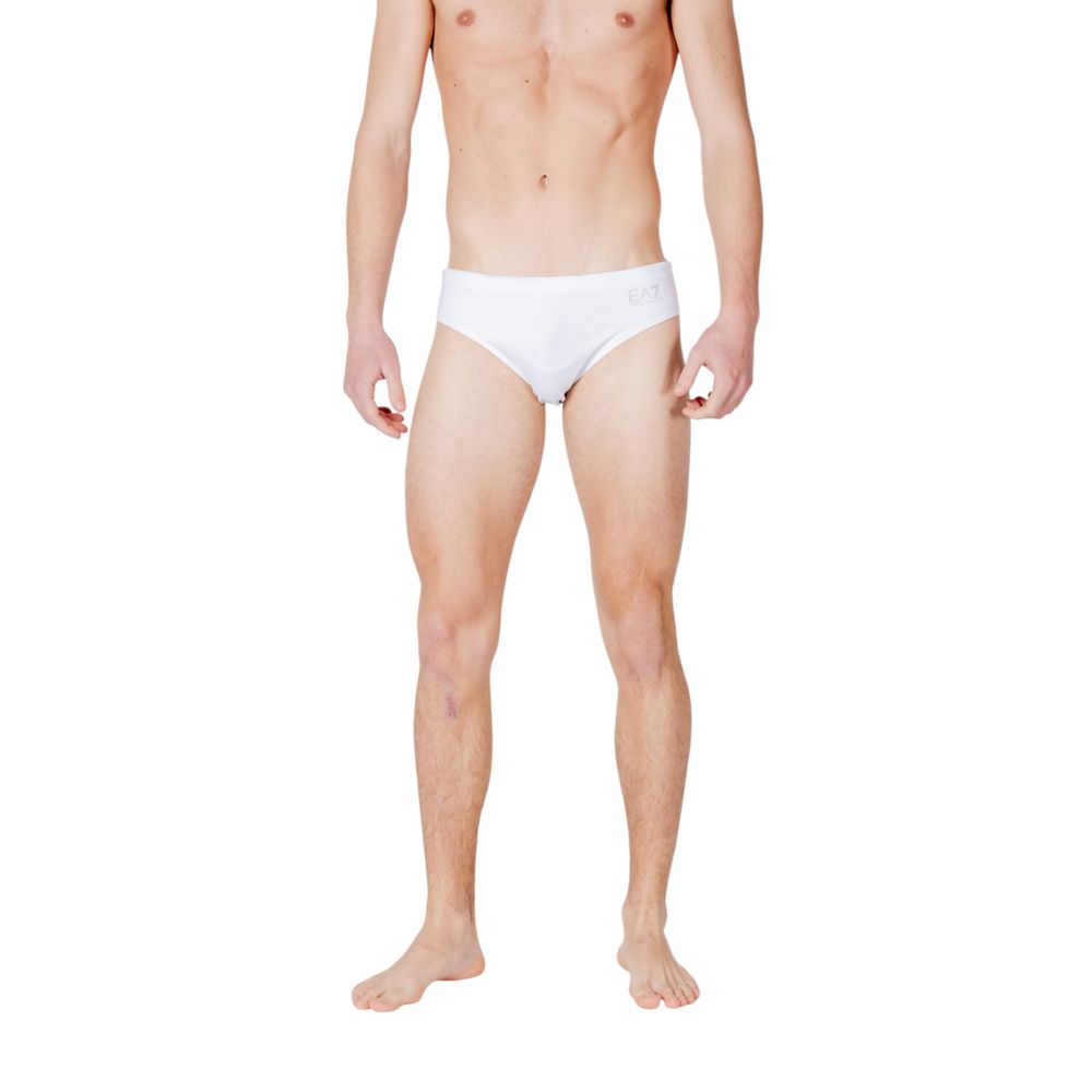 EA7 Emporio Armani Bicolor Polyester Swim Briefs