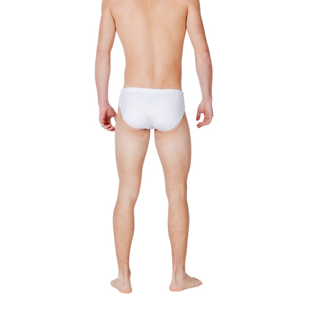 EA7 Emporio Armani Bicolor Polyester Swim Briefs