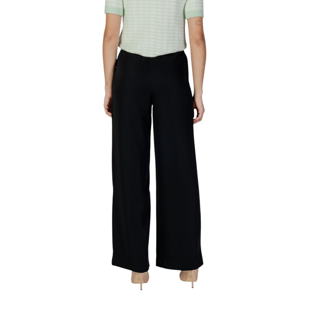 Morgan De Toi Black Casual Pants