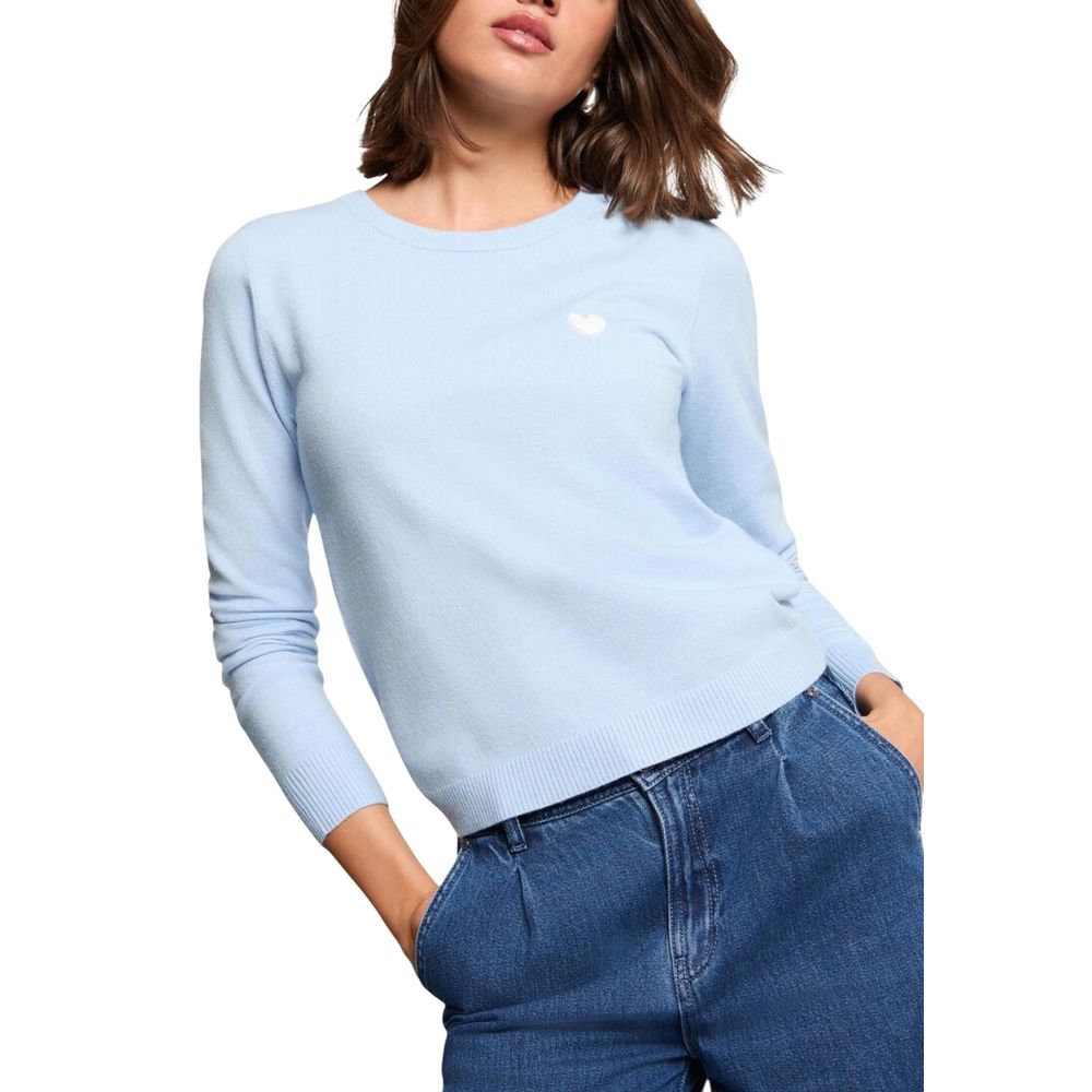 Morgan De Toi Blue Viscose Sweatshirt