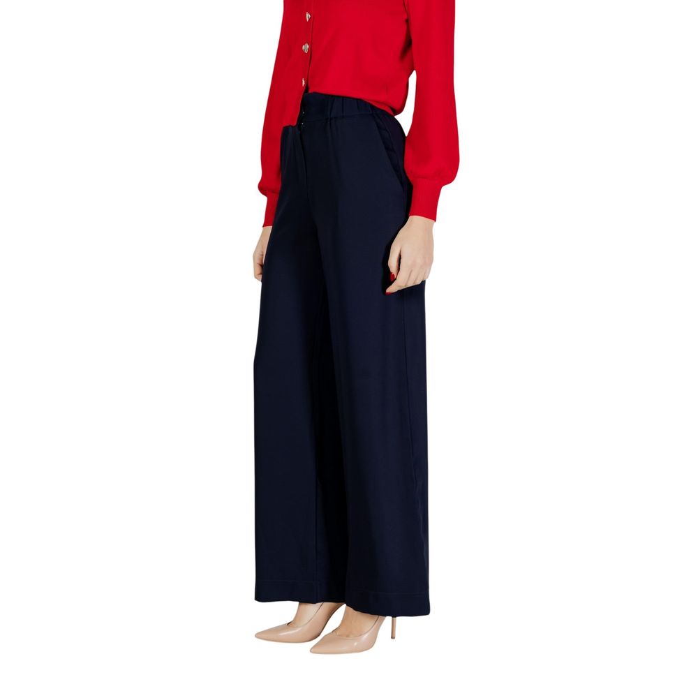 Morgan De Toi Blue Casual Pants