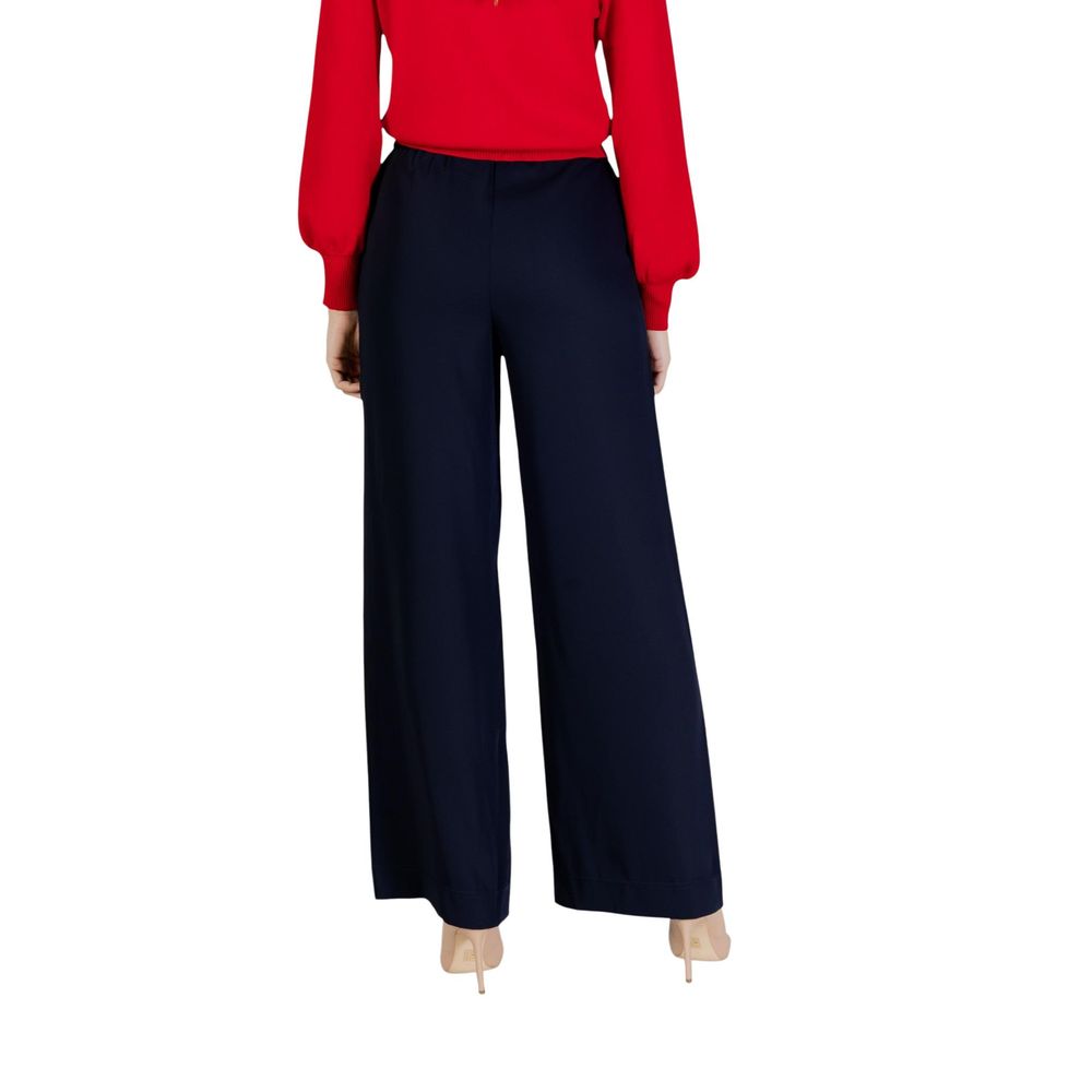 Morgan De Toi Blue Casual Pants