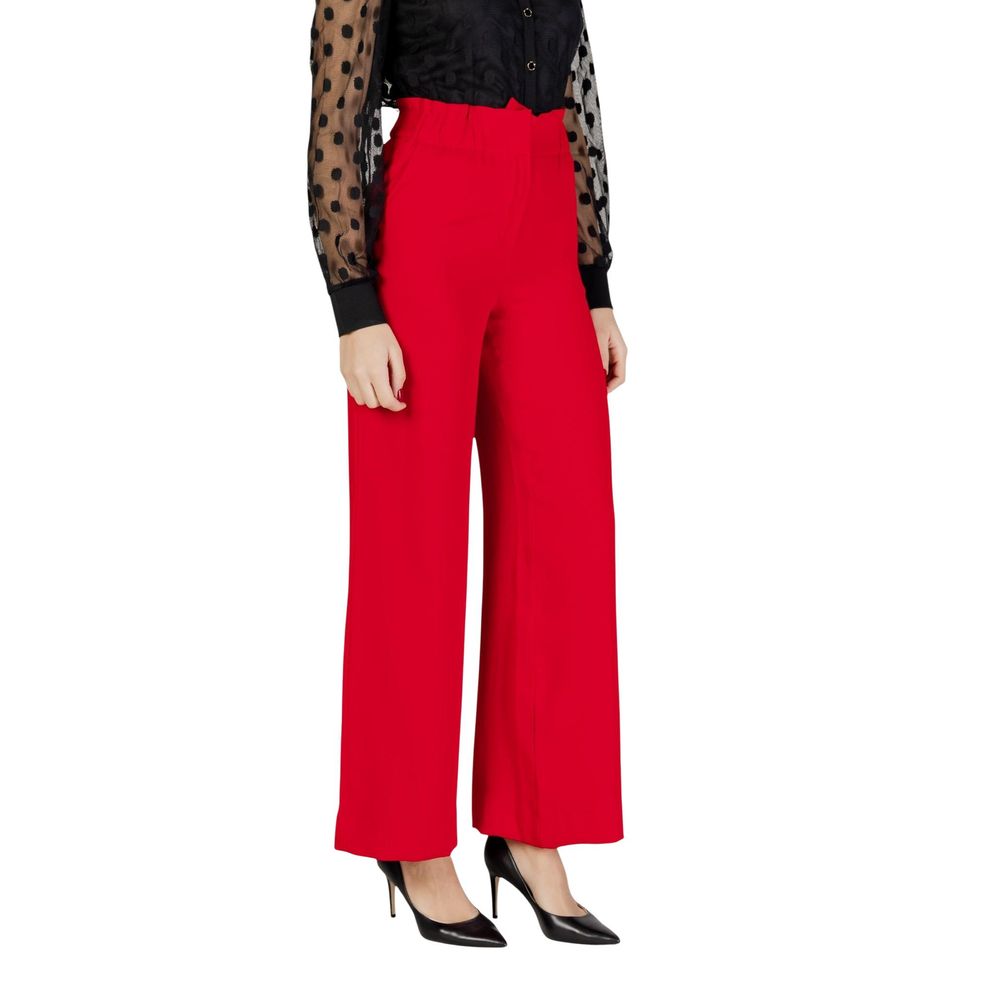 Morgan De Toi Red Casual Pants