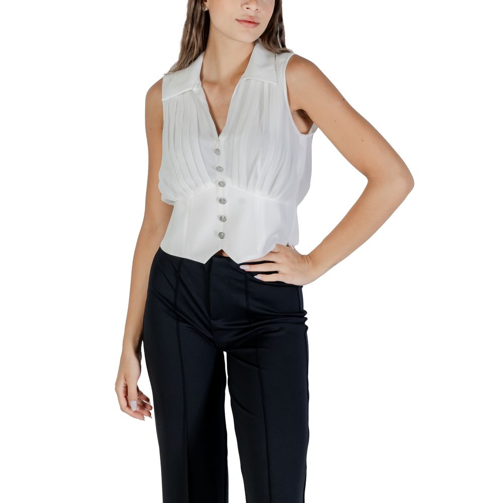 Morgan De Toi White Blouse
