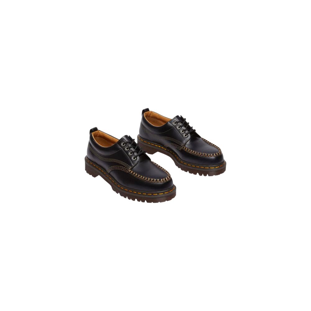 Dr. Martens Black Leather Oxfords And Derbies