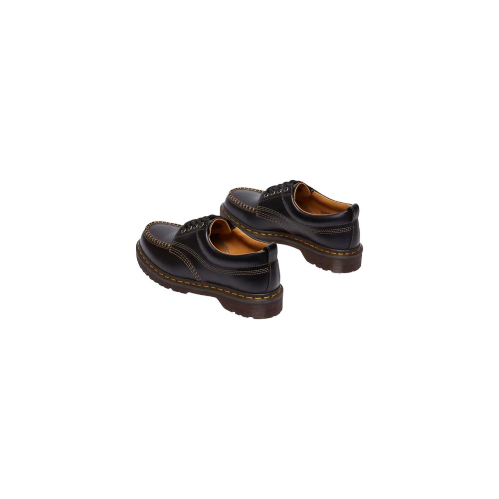Dr. Martens Black Leather Oxfords And Derbies