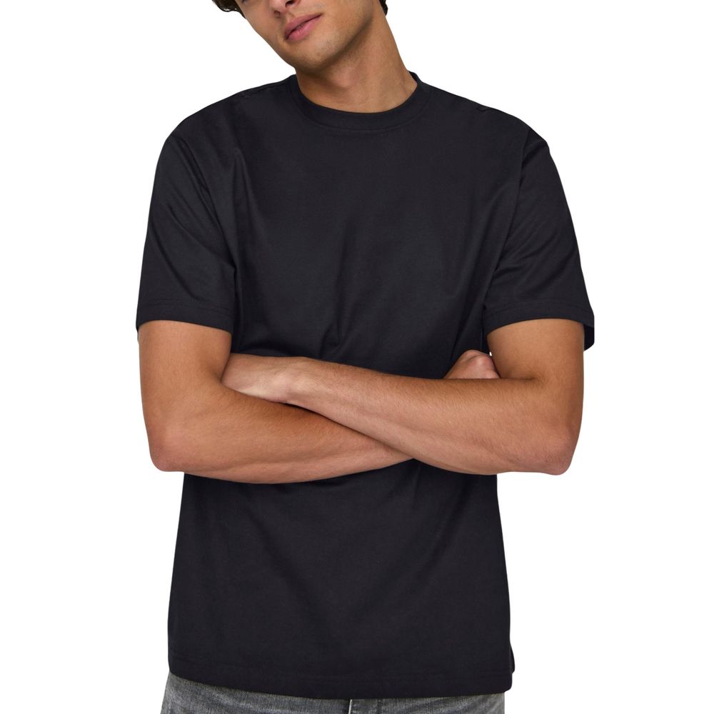 Only & Sons Black Organic Cotton Sportswear