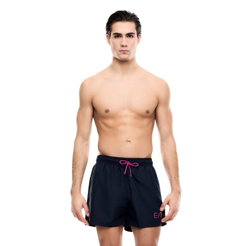 EA7 Emporio Armani Blue Swim Shorts