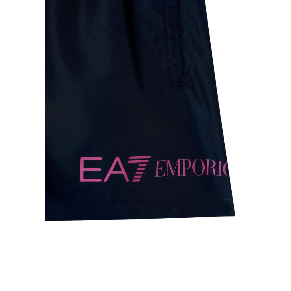 EA7 Emporio Armani Blue Swim Shorts