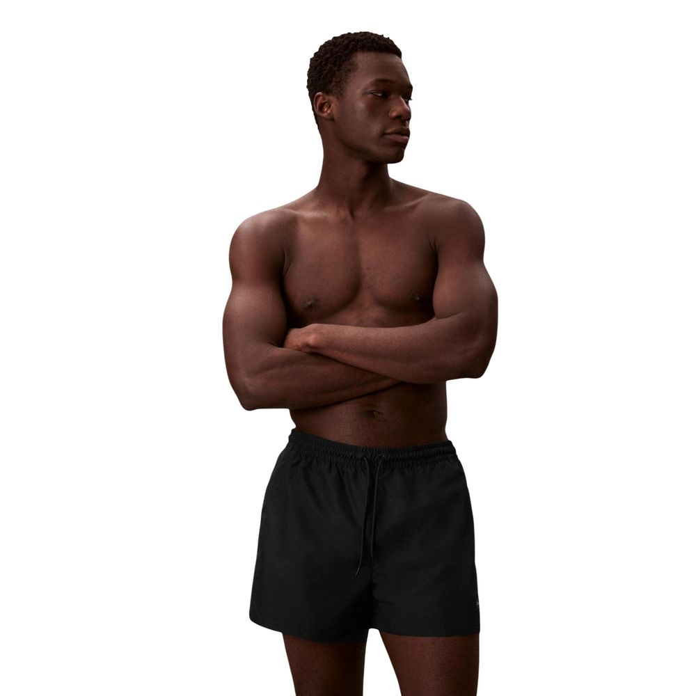 Calvin Klein Jeans Black Recycled Swim Shorts