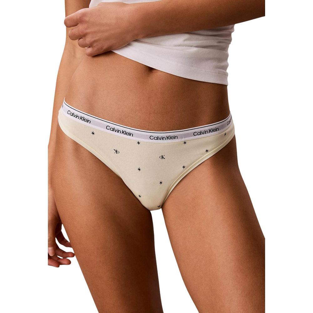 Calvin Klein Underwear Gray Cotton Pantie