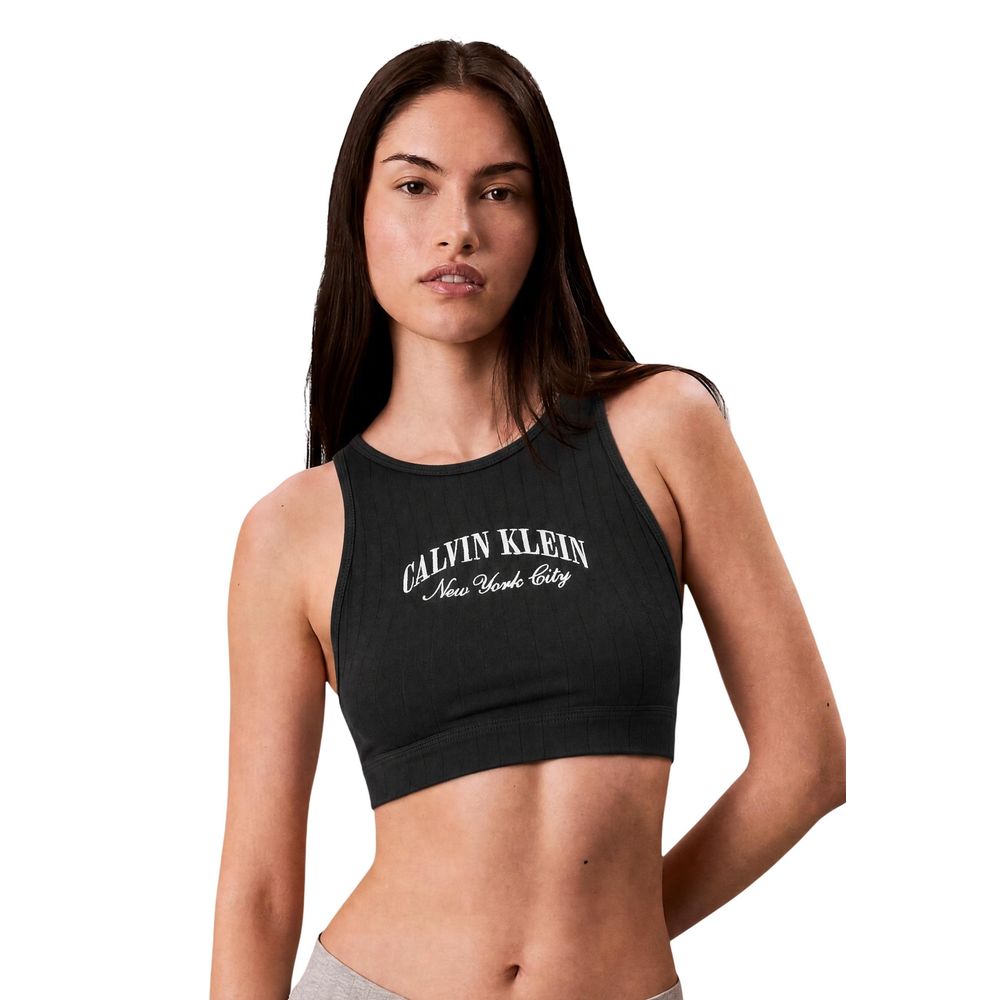 Calvin Klein Underwear Black Cotton Bra