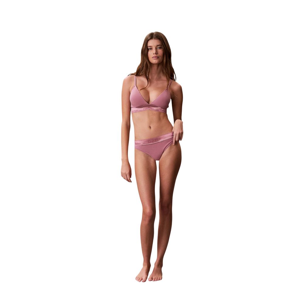 Calvin Klein Underwear Purple Cotton Bra