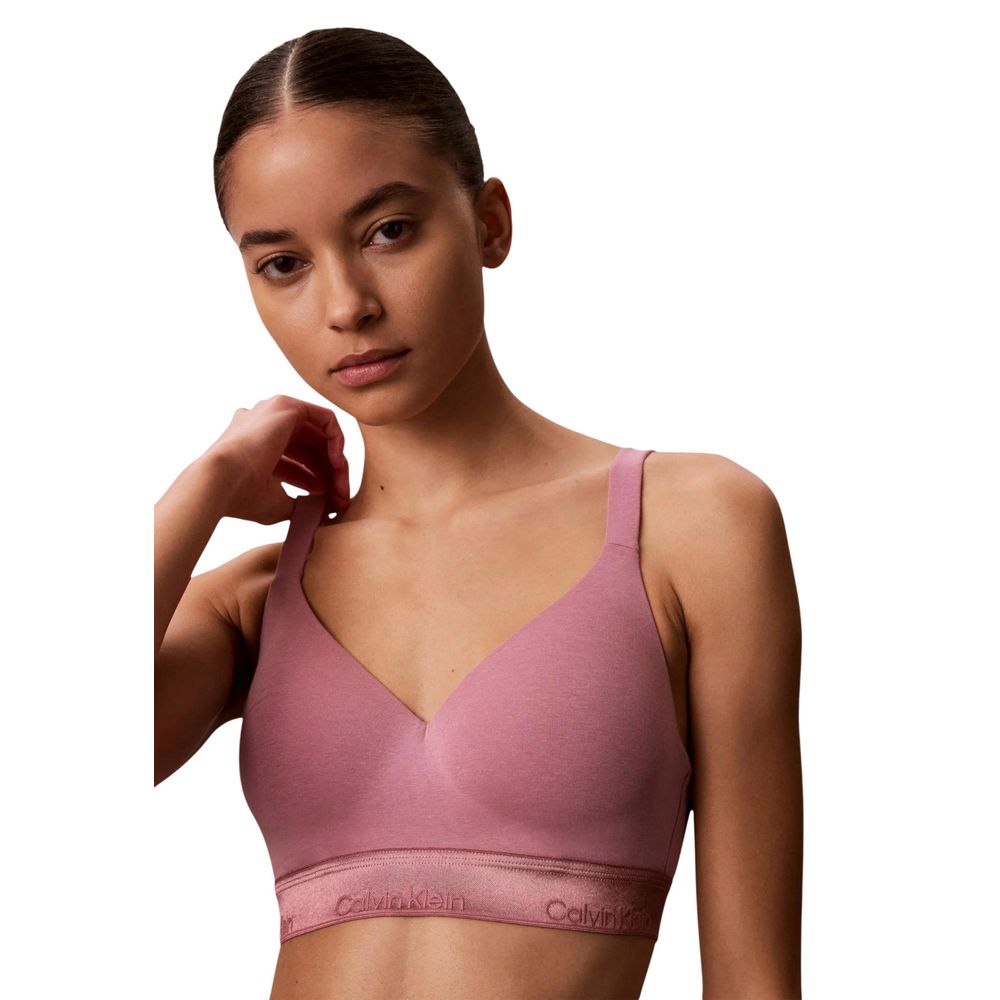 Calvin Klein Underwear Purple Cotton Bra