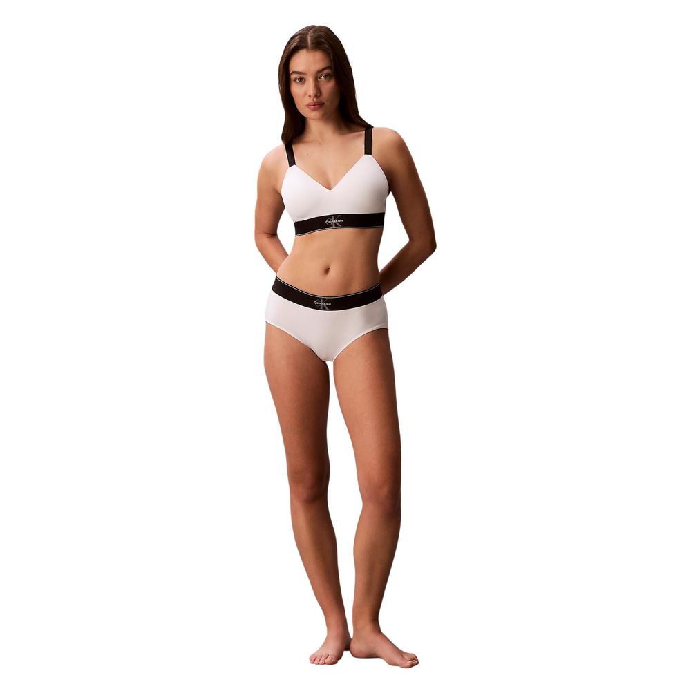Calvin Klein Underwear White Recycled Bra