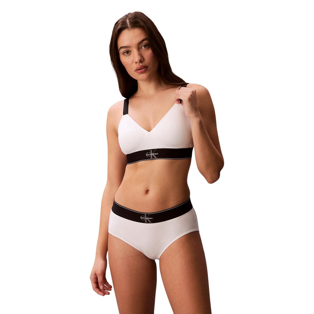 Calvin Klein Underwear White Recycled Bra