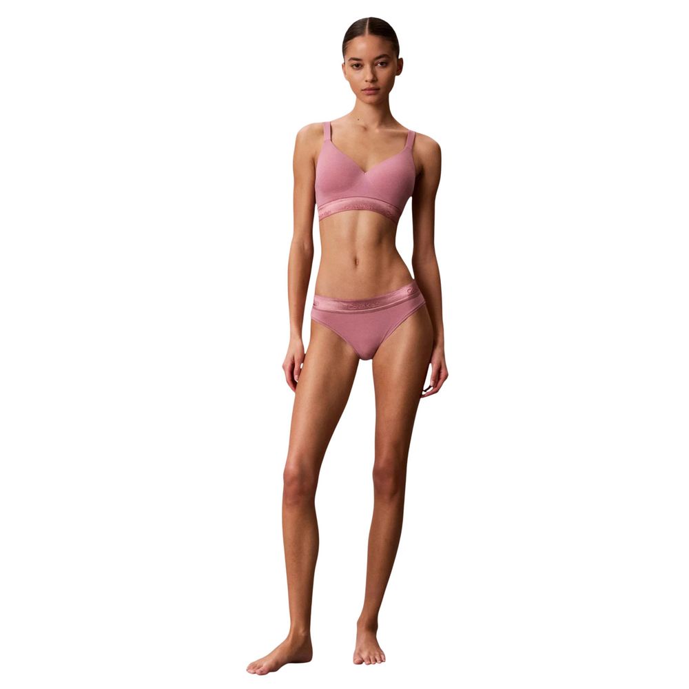 Calvin Klein Underwear Purple Cotton Bra