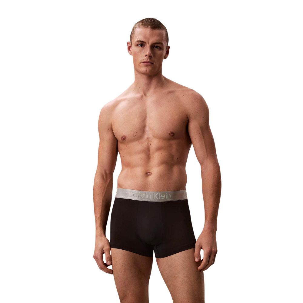 Calvin Klein Underwear Black And White Recycled Boxers