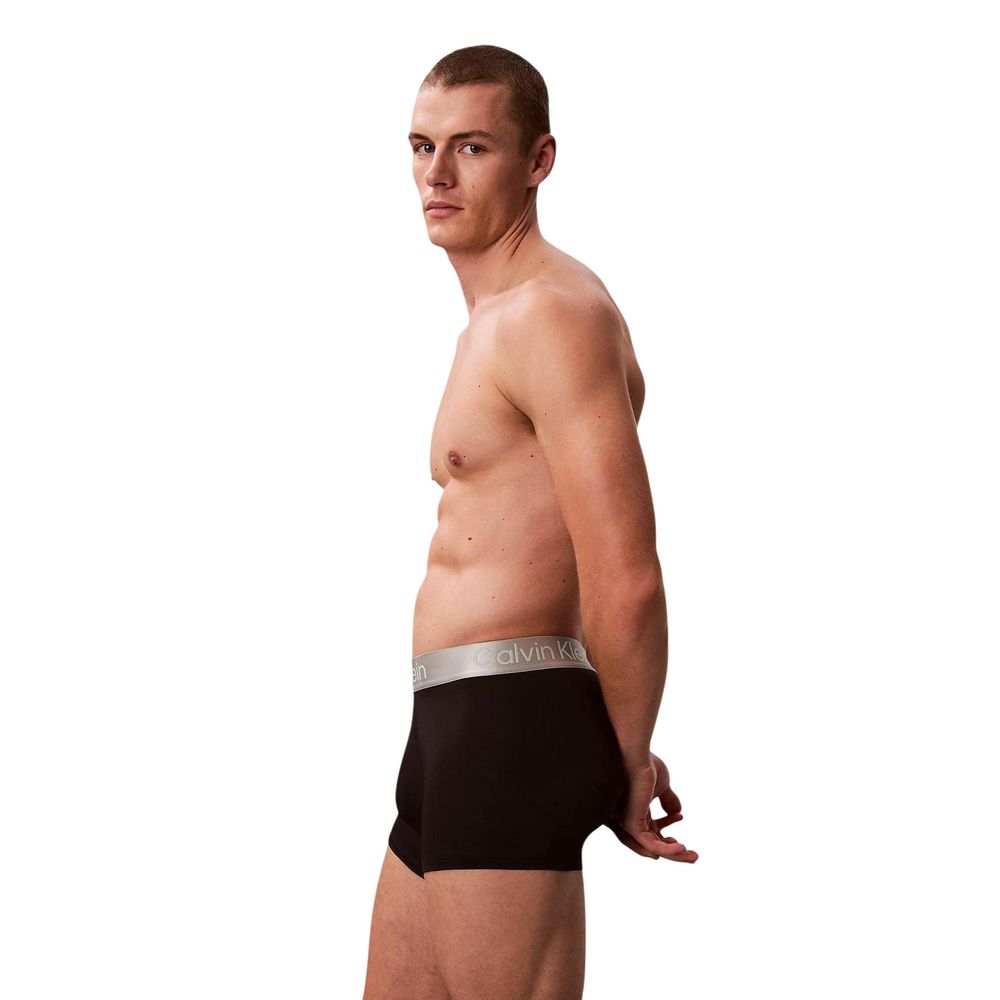 Calvin Klein Underwear Black And White Recycled Boxers